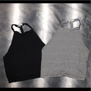2 crop tops